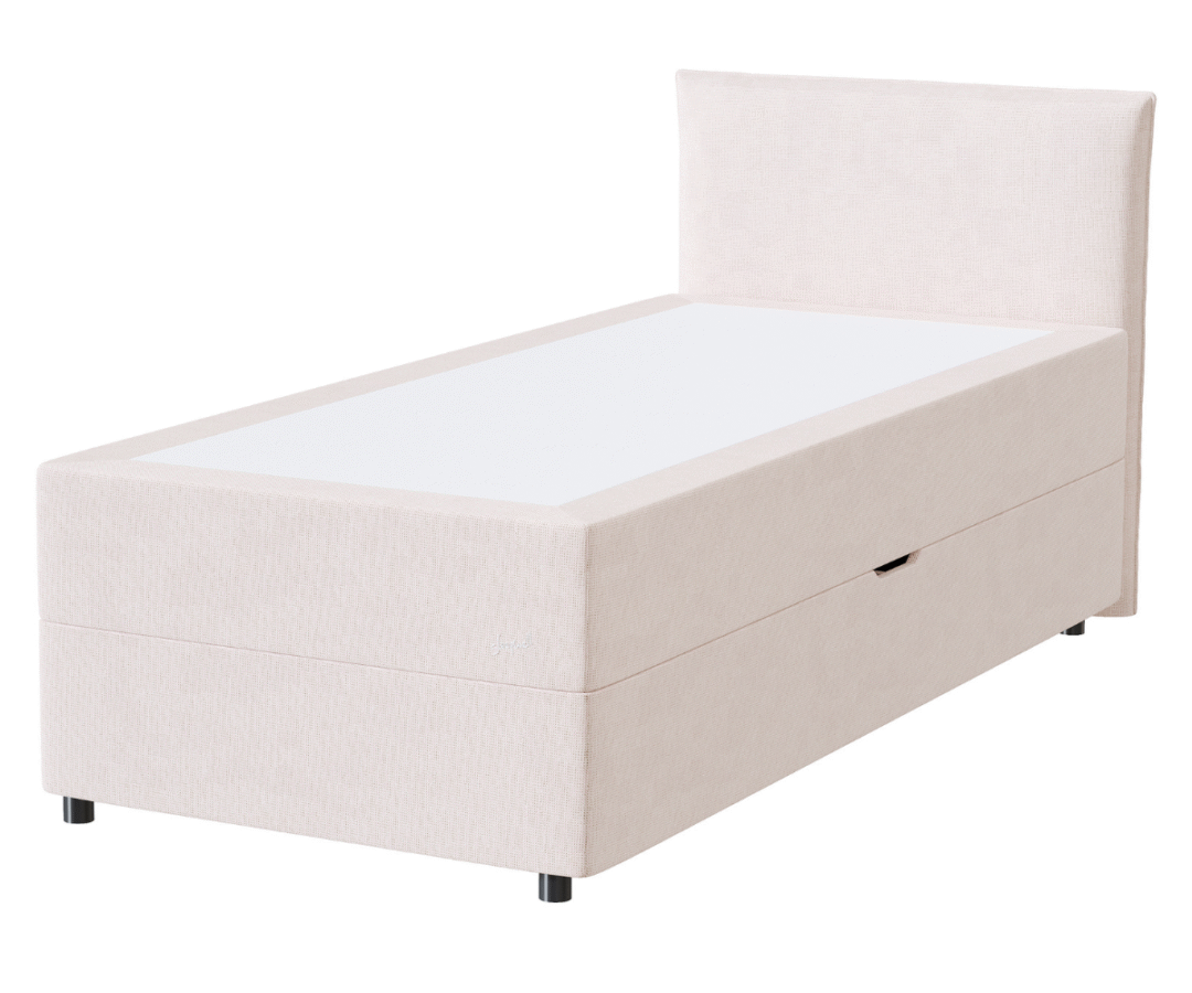 Voodi teismelisele Blue STORAGE kušett panipaigaga ja peatsiotsaga