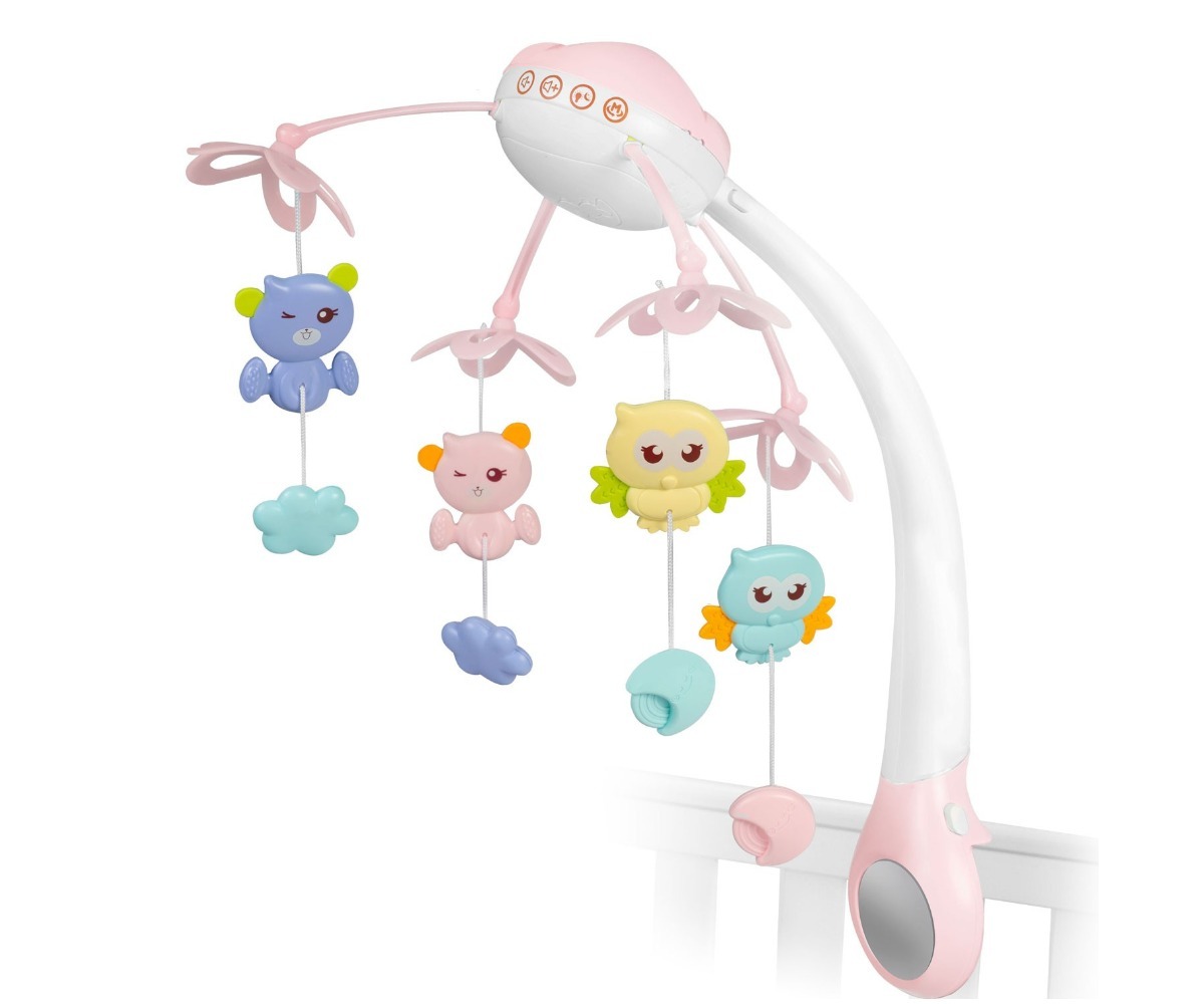 Projektoriga karussell, mis näitab tähevalguse mustrit laele.