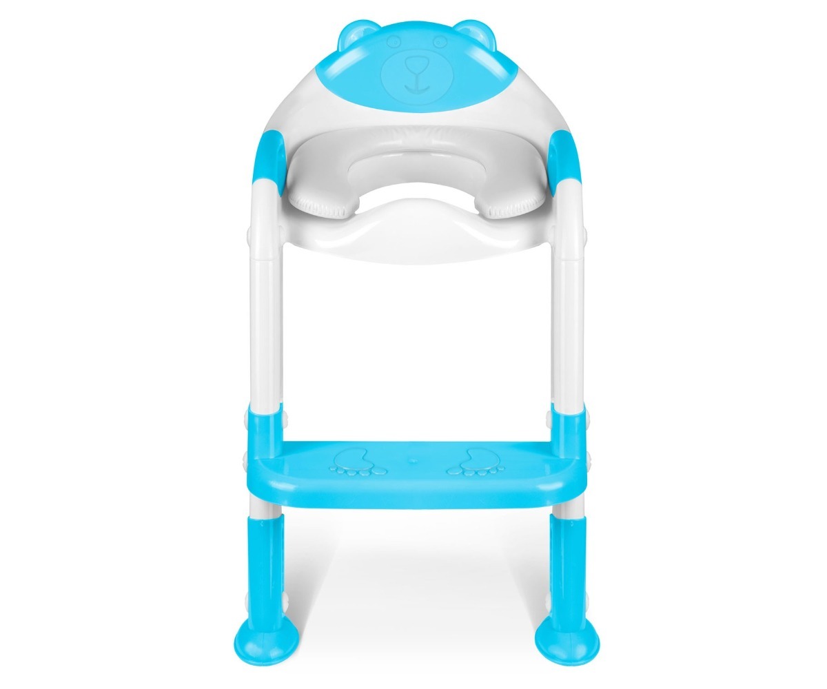 Eemaldatav pehme istmepadi sinisel potitreeneril.