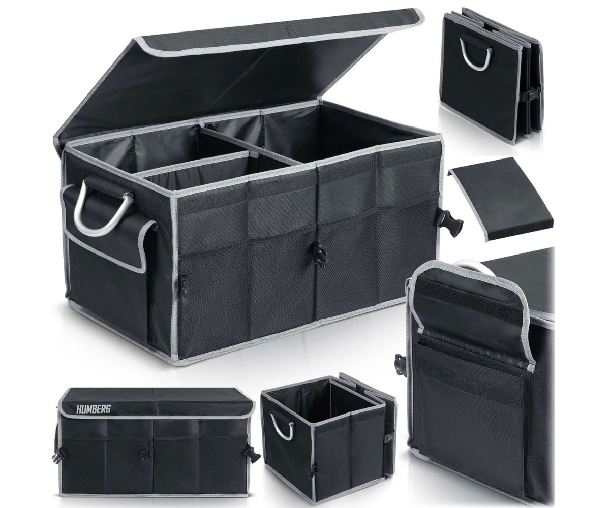 Humberg HM-990 pakiruumi korraldaja koos eemaldatava kaane ja metallist käepidemetega
