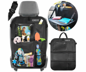 Humberg HM-993 autoistme korraldaja kokkuklapitava lauaga kinnitatuna esiistme tagaküljele.