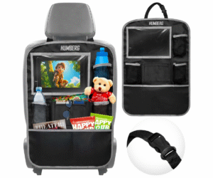 Humberg HM-992 autoistme korraldaja paigaldatult auto istme tagaküljele