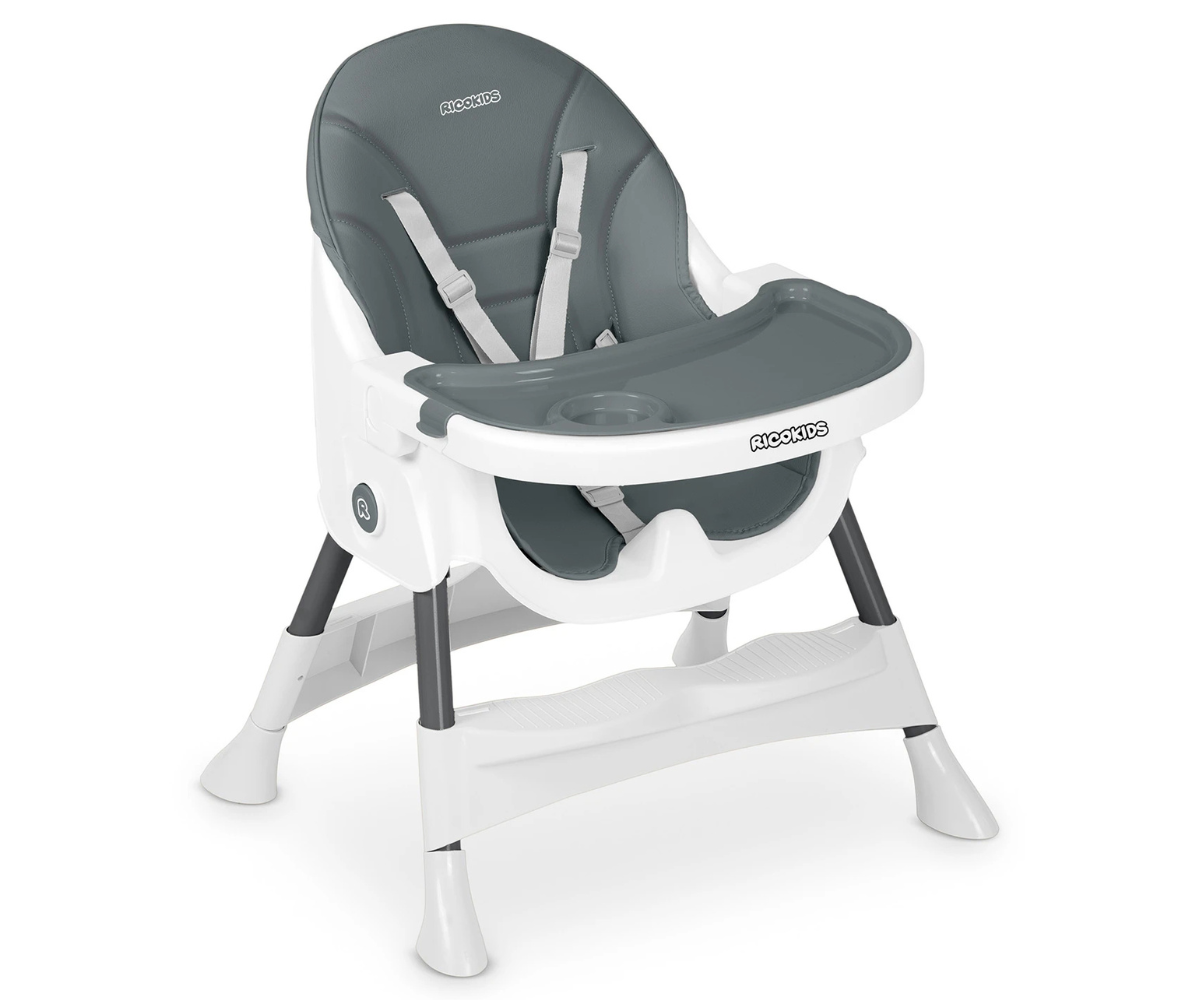 Ricokids Mani hall söögitool eemaldatud kandikuga ja avatud istmealaga.