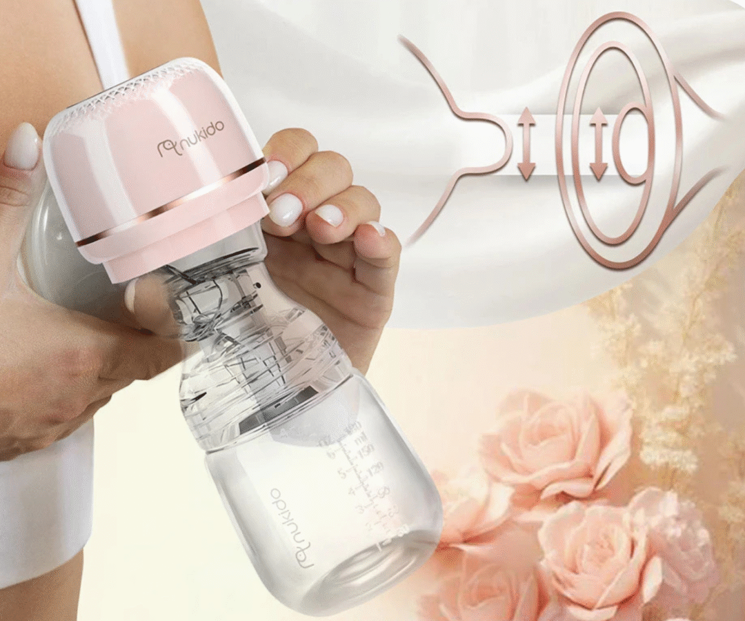 Nukido elektriline rinnapump LED-ekraani ja puutepaneeliga