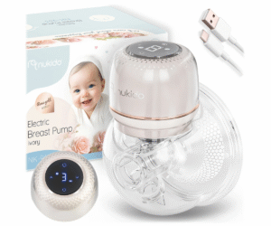 Nukido NK-963 beež elektriline rinnapump eestvaates koos LED-ekraaniga