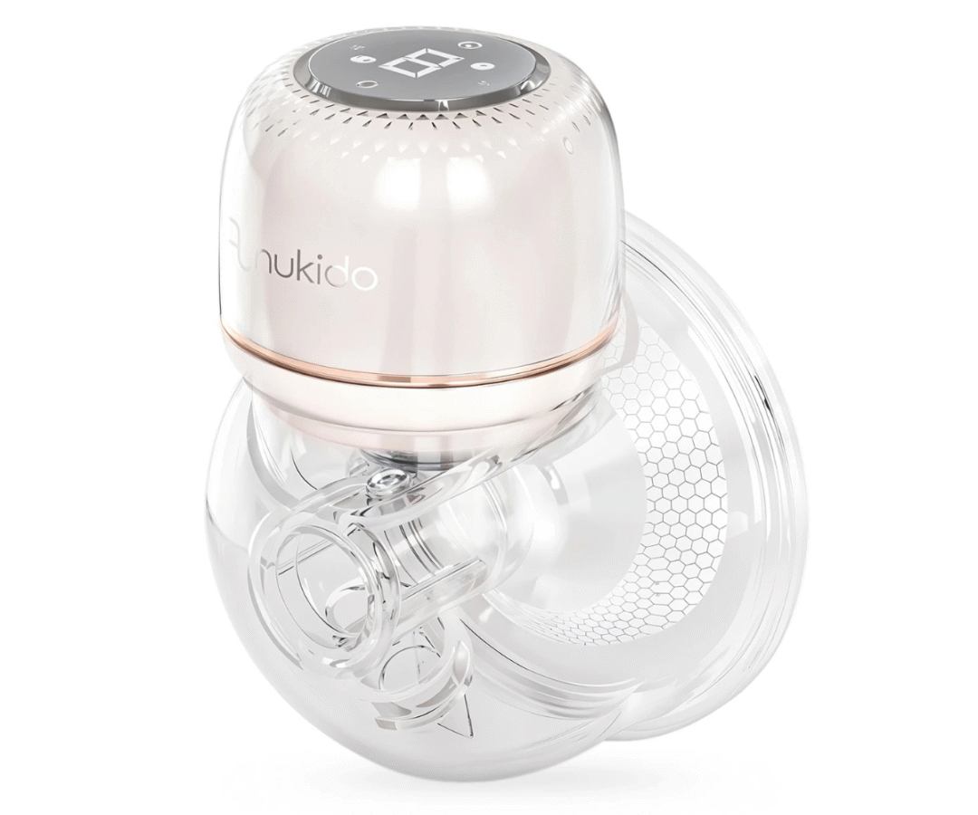 Nukido NK-963 rinnapump beež detailvaade imemislehtrist ja massaažipadjast