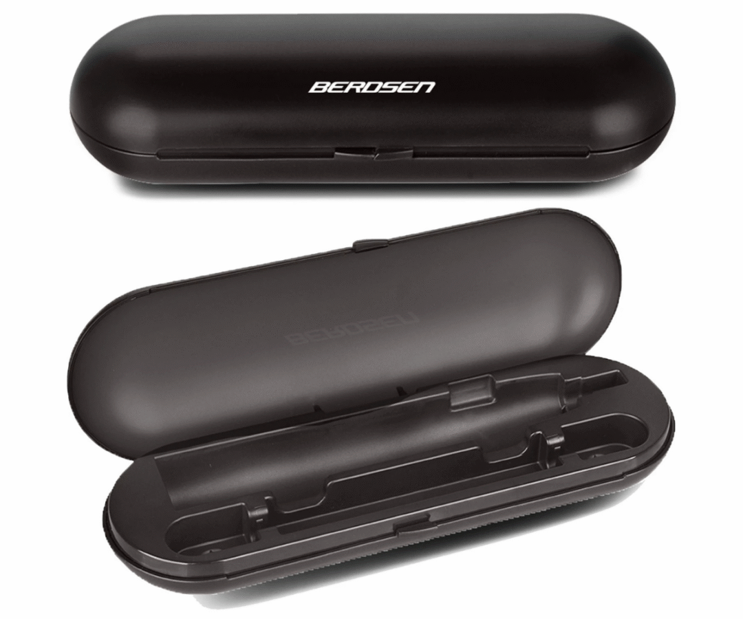 Hambaharja reisikarp Berdsen Sonica B3 ja B4 mustas värvitoonis