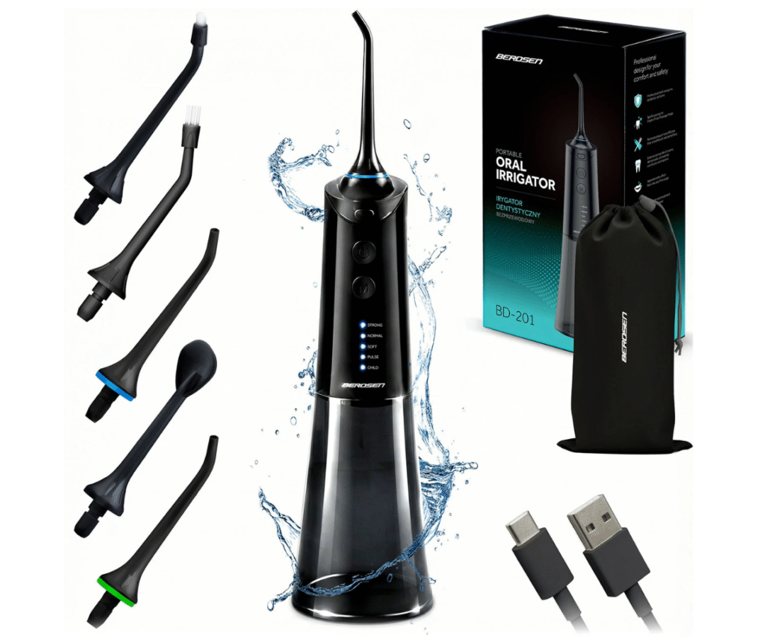 Berdsen BD-201 juhtmeta hambairrigaator – kompaktne ja ergonoomiline disain