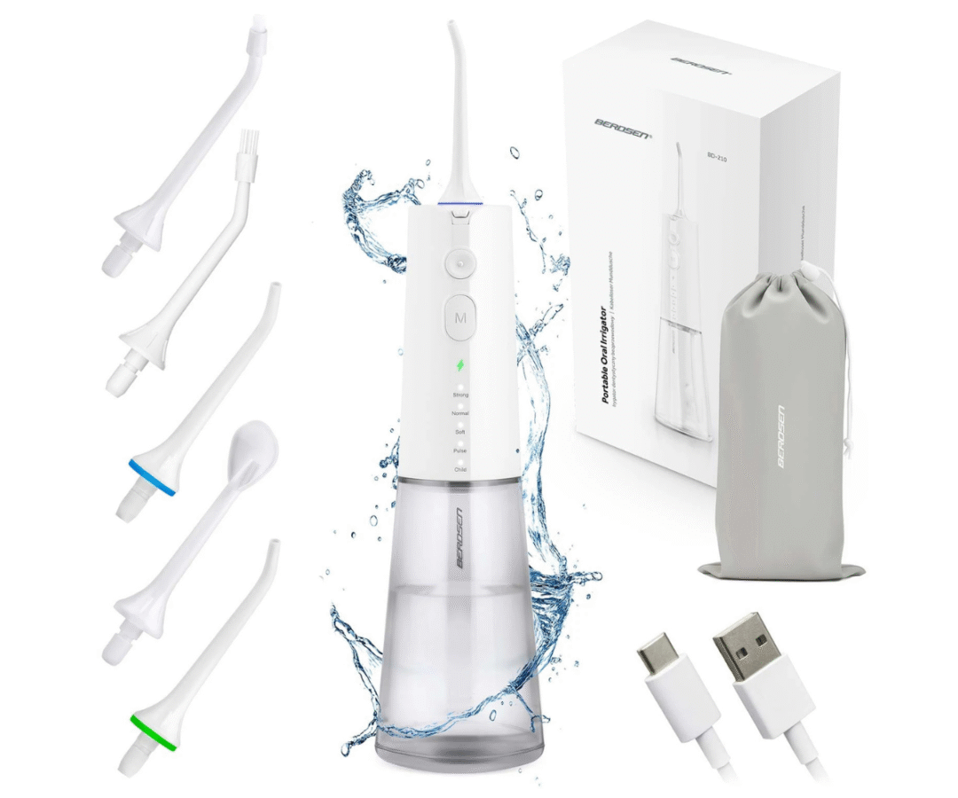 Berdsen BD-210 juhtmeta hambairrigaator komplektis otsikutega