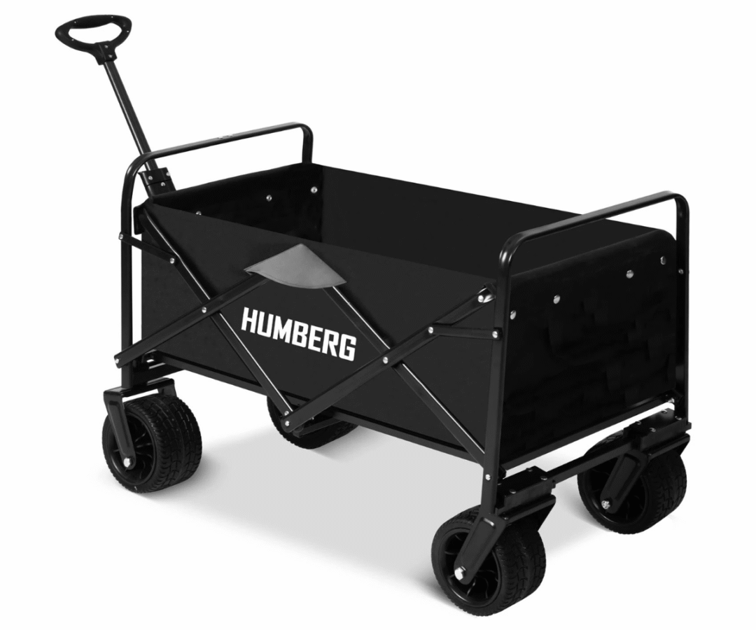 Humberg HM-512 transpordikäru 100L mahuka kangaskorviga