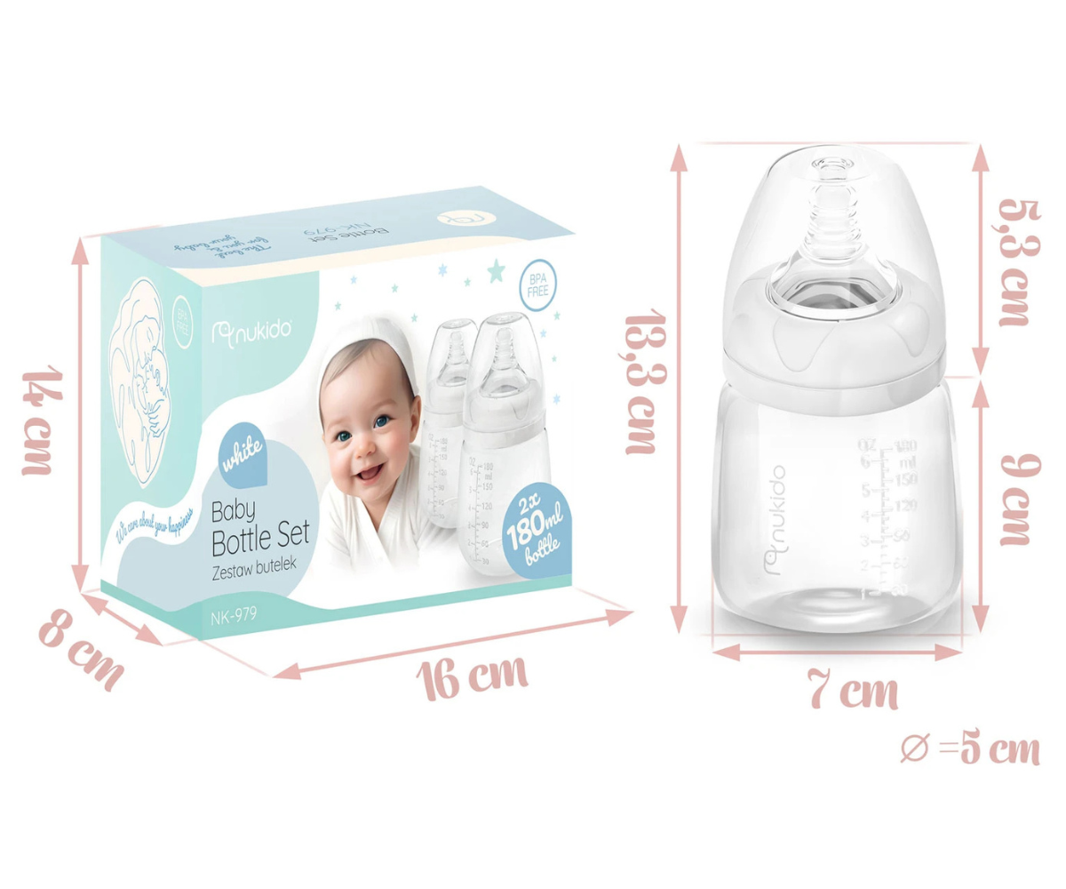 BPA-vaba Nukido lutipudel mõõteskaalaga – mugav igapäevaseks kasutamiseks