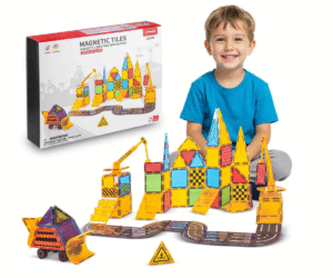 Ricokids RK-780 magnetklotside komplekt 90-osaline värviliste detailidega.