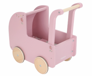 Little Dutch FSC-puidust mänguvanker Soft Flowers tekstiiliga.