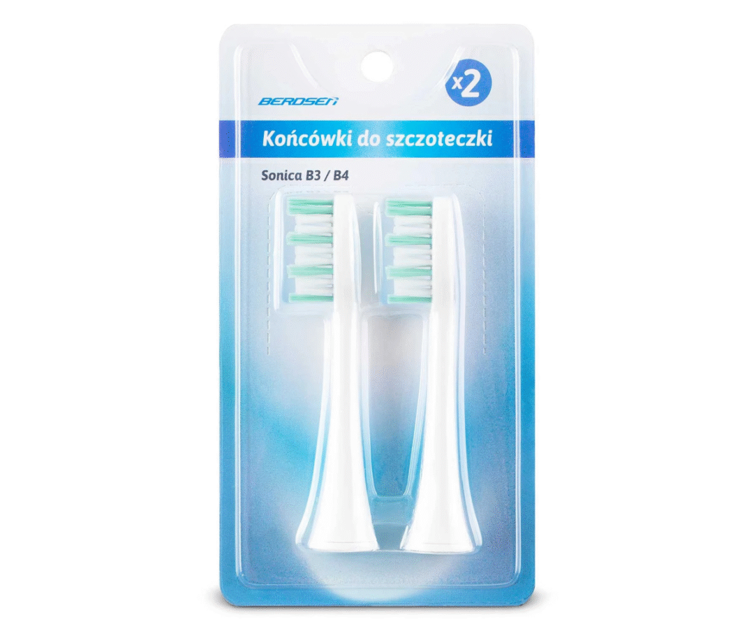 Sonic-hambaharja vahetatavad otsikud Berdsen Sonica B3 / B4 mudelitele