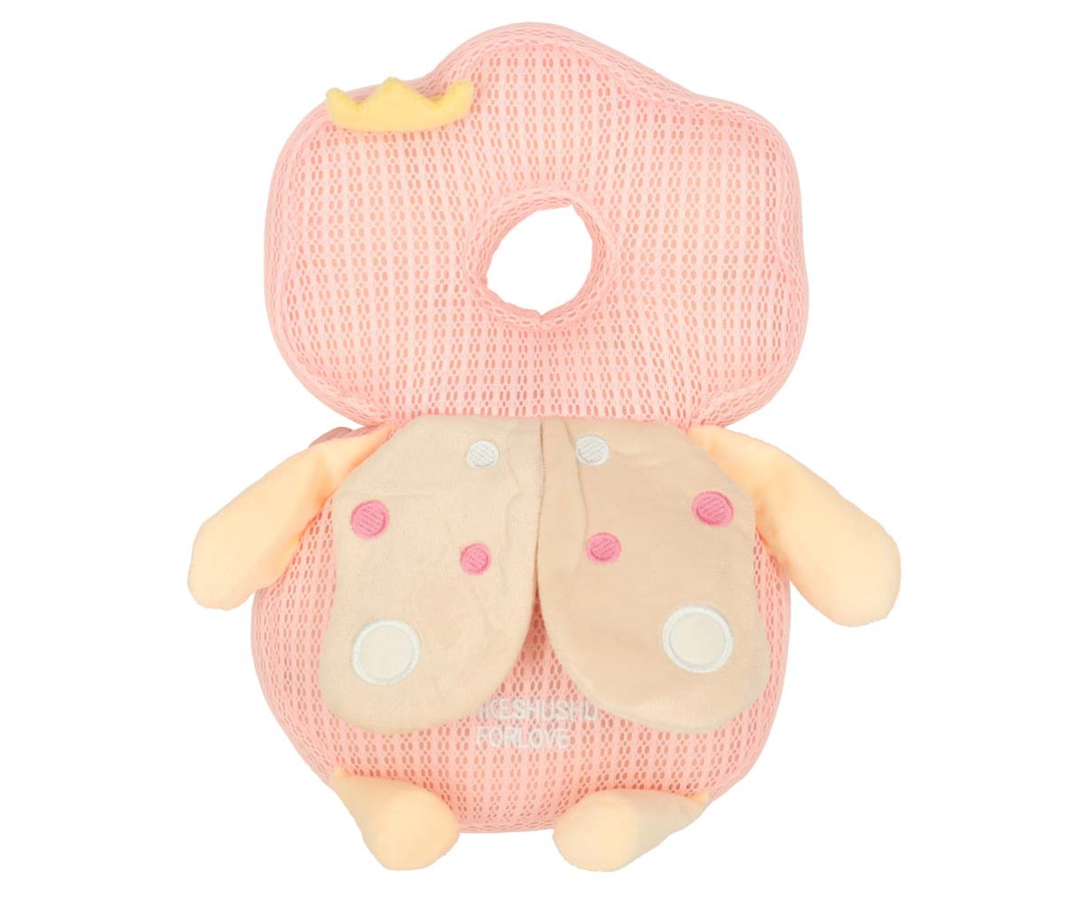 Kõndima õppimise turvapadi külgvaates, esile toodud pehme pehmendus ja 3D-detailid.