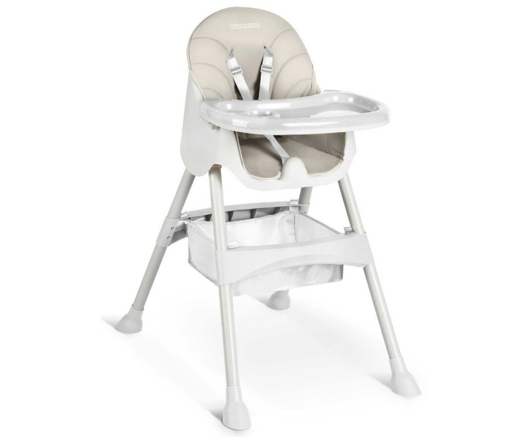 Esikülg söögitoolist lauakesega Milo – hall, mugav ja turvaline iste.