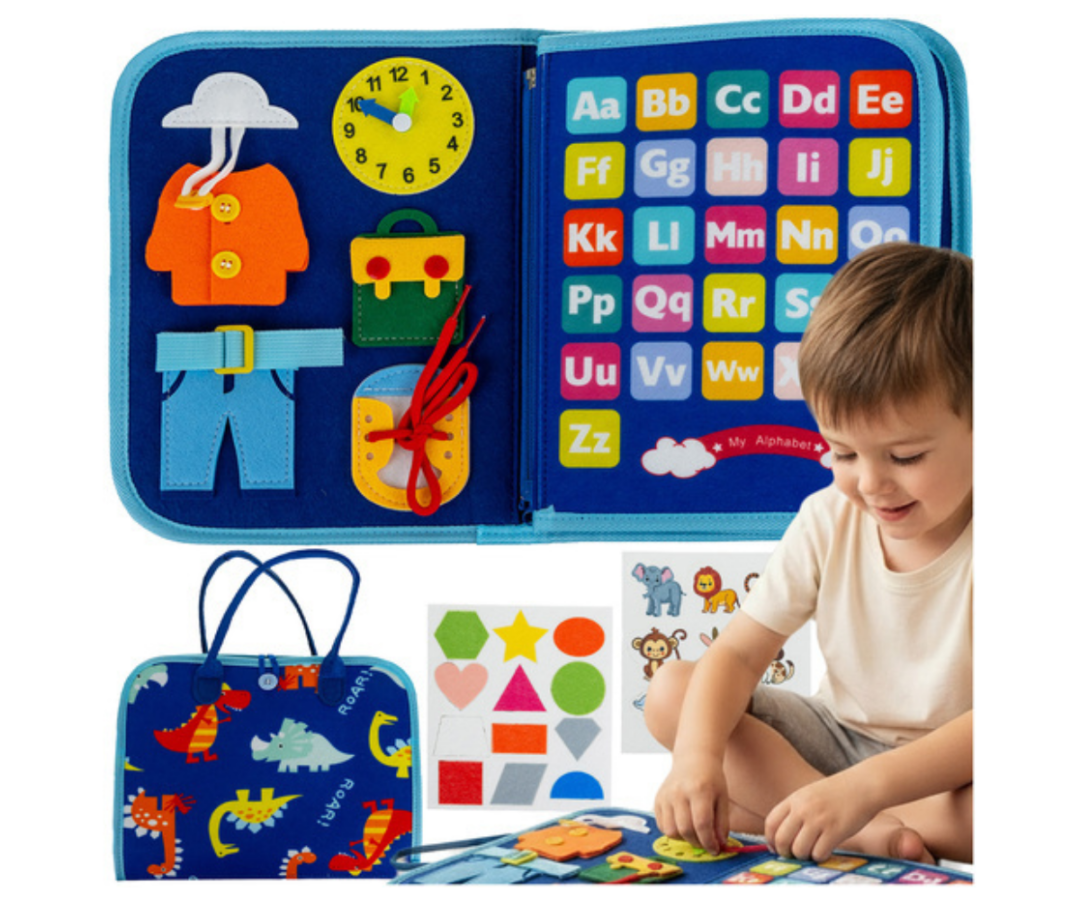 Värvikas ja lapsesõbralik tegelusmapp – arendab iseseisvust ja keskendumist