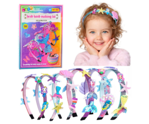 LEAN Toys merineitsi loovkomplekt kaunite juuksevõrude disainimiseks