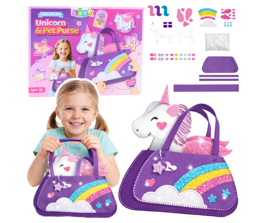 Ükssarviku teemaline loovkomplekt käeliste oskuste arendamiseks