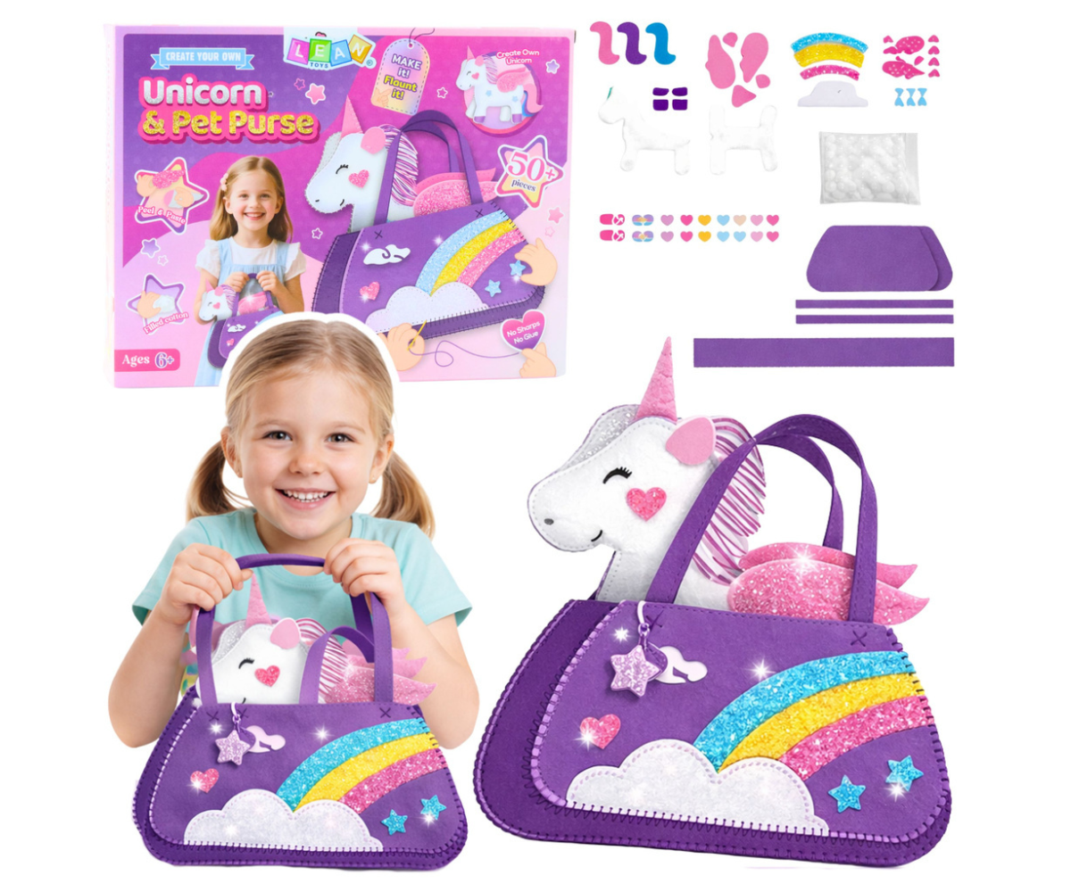 Ükssarviku teemaline loovkomplekt käeliste oskuste arendamiseks