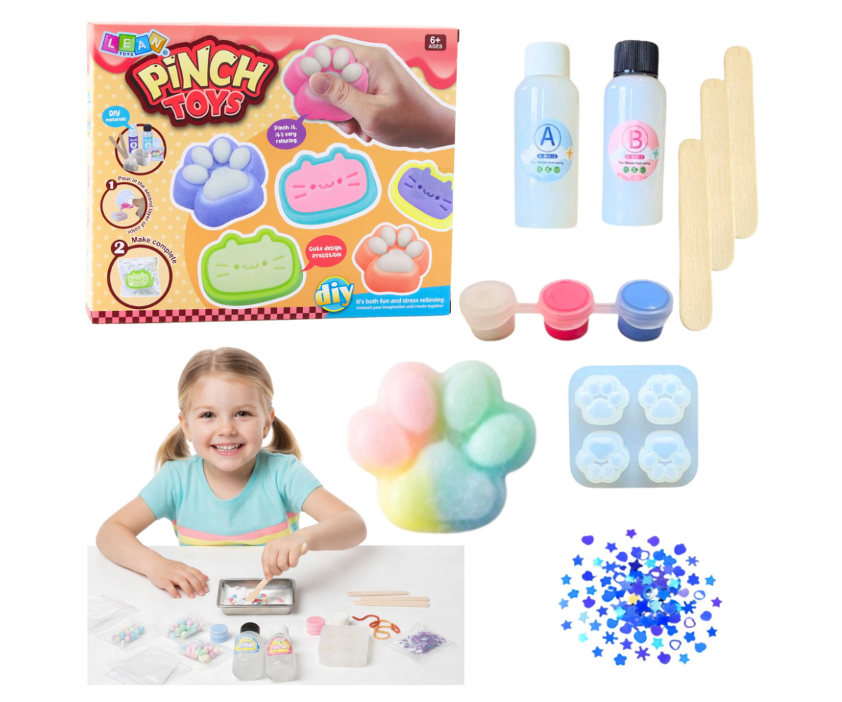 Loov meisterdamiskomplekt squishy’de tegemiseks alates lastele