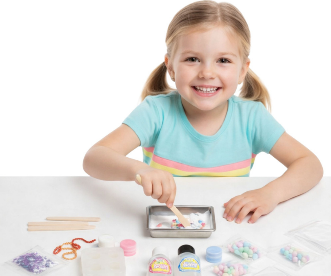 Anti-stress squishy DIY komplekt kassi käpajäljega