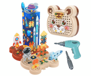 Ehituskonstruktor kohvris pakendis, sobiv kingituseks.