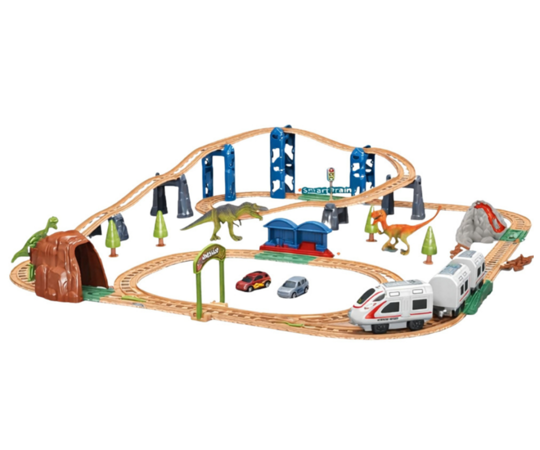 Laste elektriline rongikomplekt loovaks ehitamiseks ja mänguks