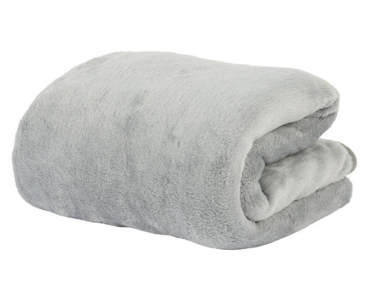 Lahti volditud hamster-tekk kasutusel puhkehetkel.