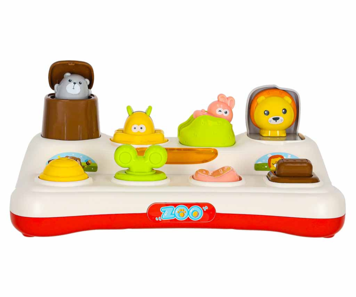 Värviline interaktiivne loomamänguasi heliga