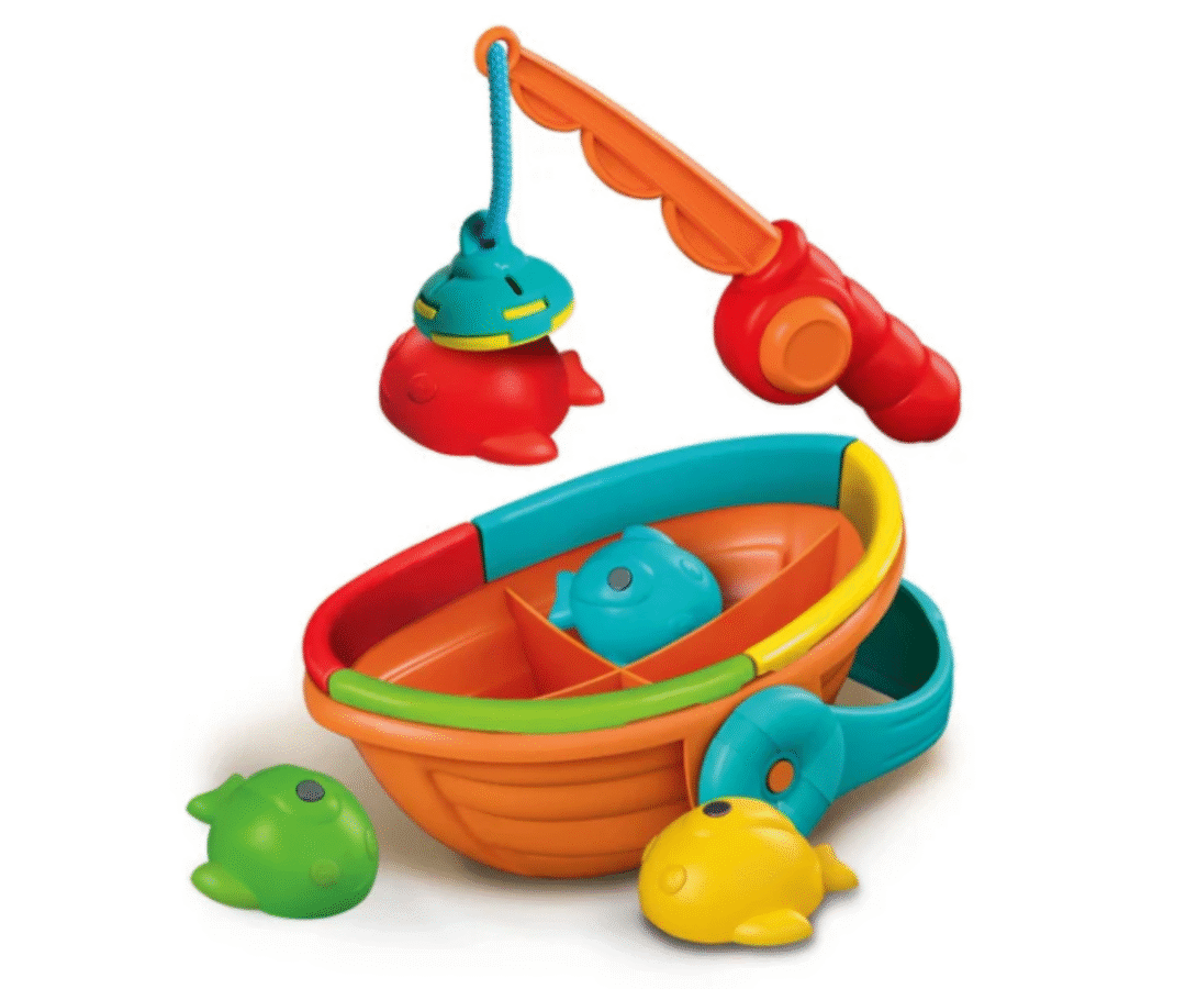 Clementoni kalapüügimäng magnetilise õnge ja nelja kalaga