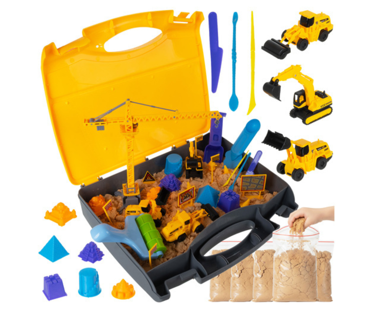 Praktiline XXL kohver-liivakast reisile ja õuemänguks