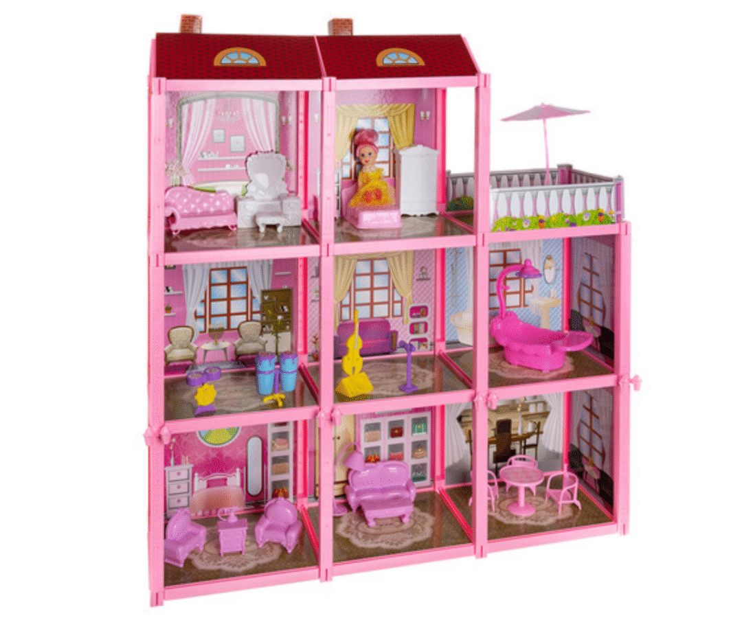 Nukumaja vannituba vanni ja dušiga.