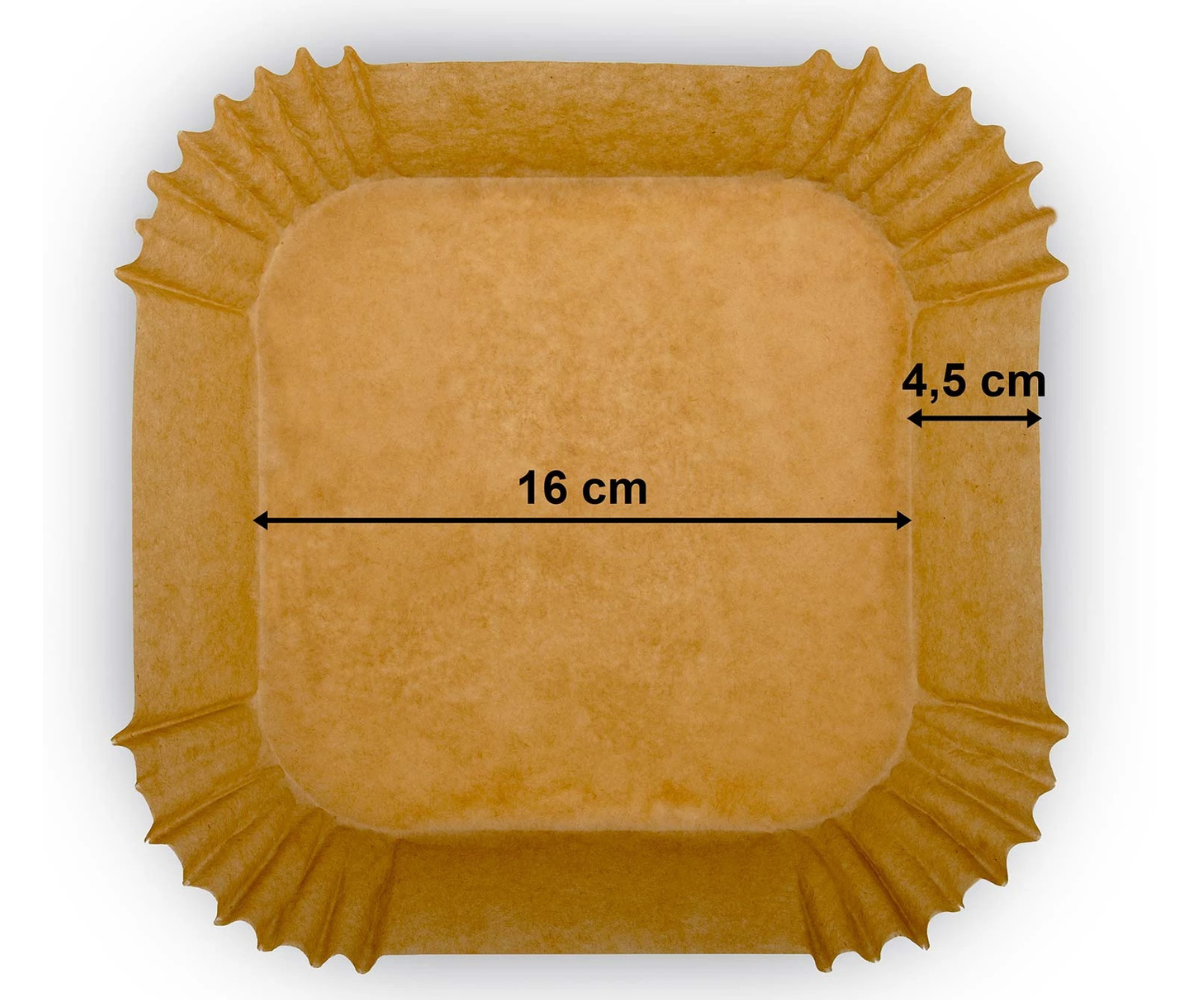 Küpsetuspaberi vahetükid kuumaõhufritüüris toidu valmistamiseks