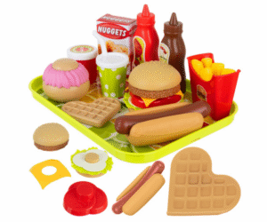 Laste kiirtoidu mängukomplekt Iso Trade 26-osaline komplekt.