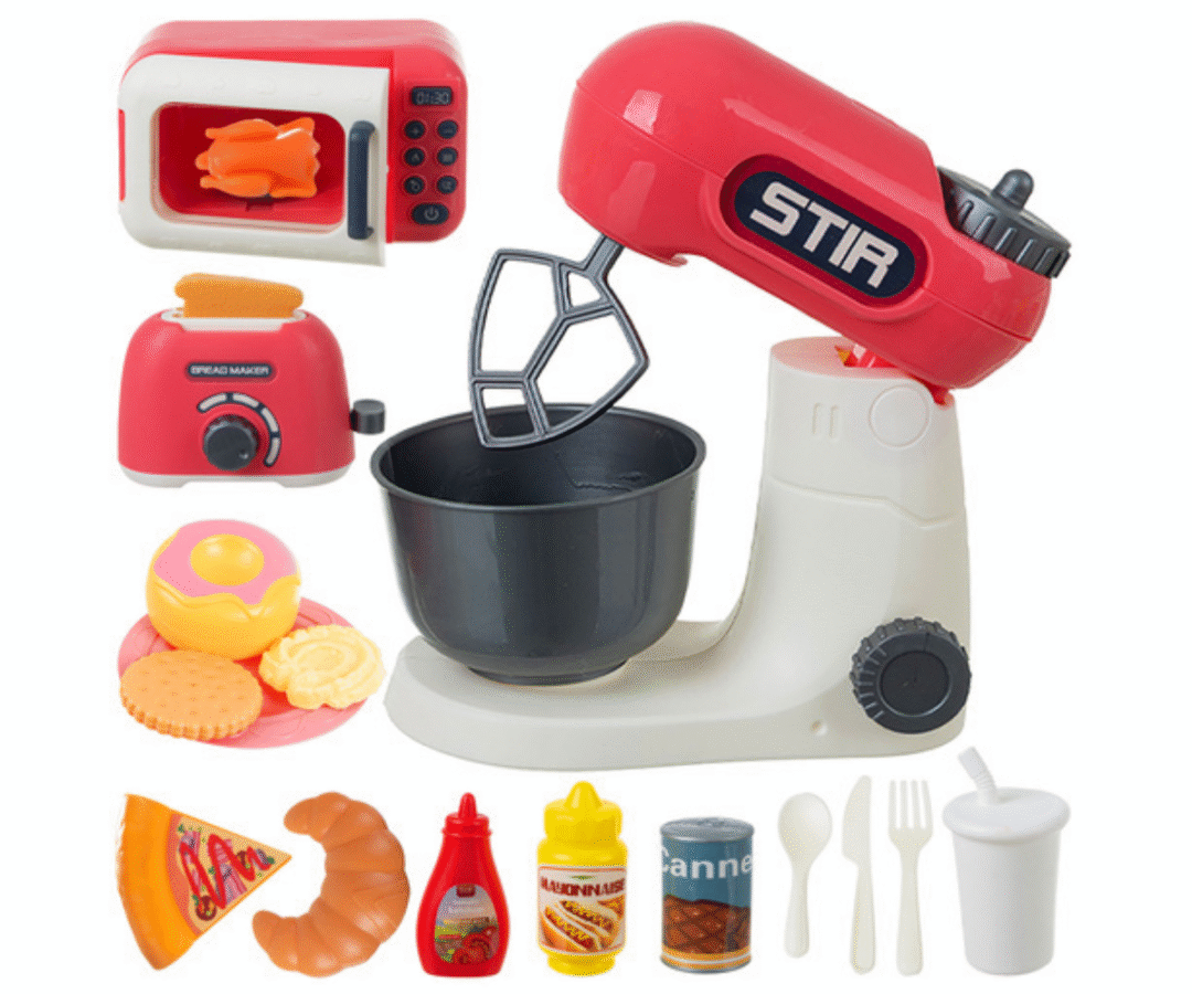 Laste köögitarvikute komplekt Iso Trade 26-osaline tervikuna.