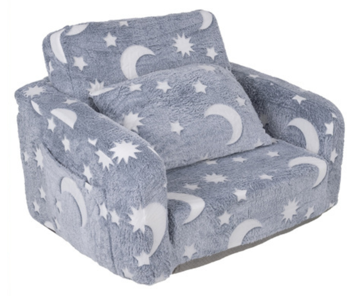 Kompaktne ja mugav laste puhketool lastetuppa