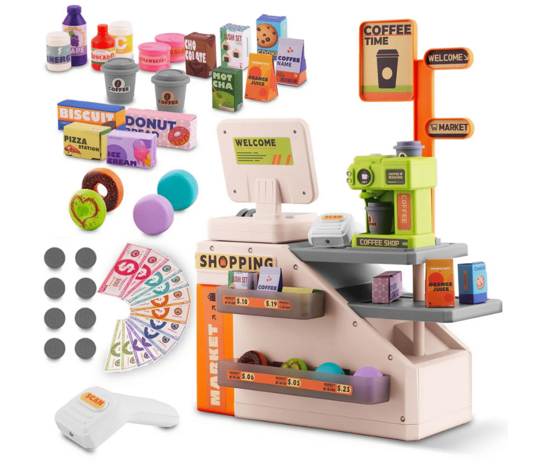 Ricokids RK-822 mängukassa avatud leti ja külmikuga