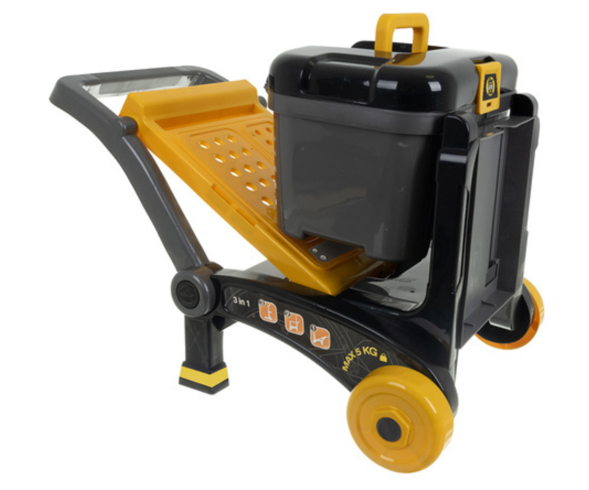 Iso Trade mängutöökoda tööriistapaneeli ja organiseerijatega.