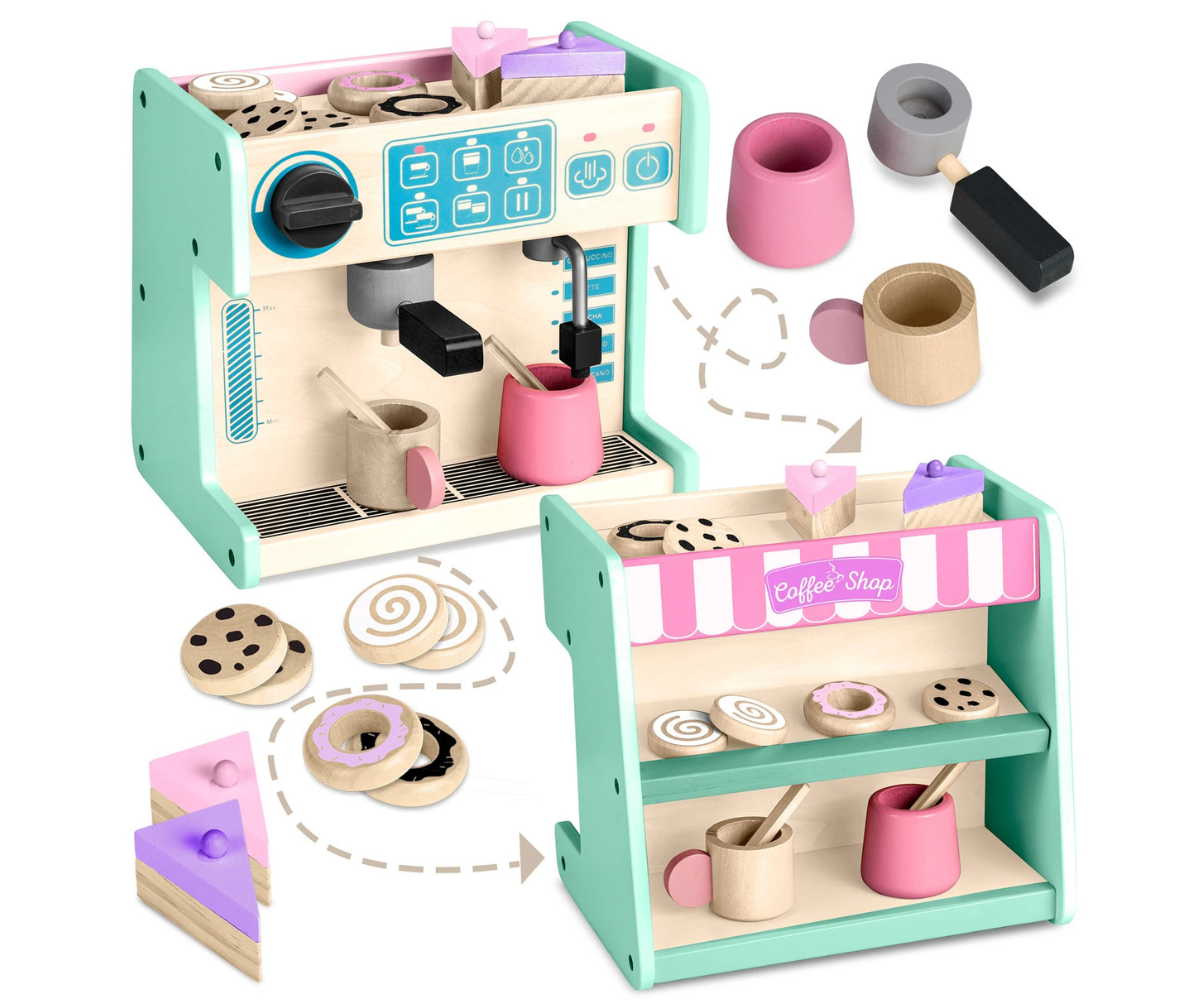 Ricokids 2-ühes mängukohvik – kohvitassid, koogid ja küpsetised