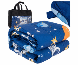 Isomedix laste raskustekk 100 × 150 cm rahuliku kosmoseteemalise mustriga