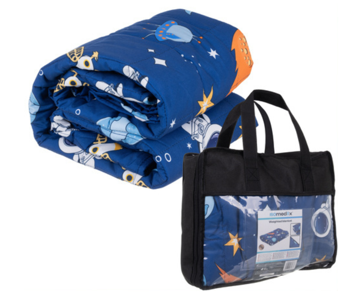 4 kg sensoorne raskustekk lastele, mis pakub turvatunnet ja toetab und