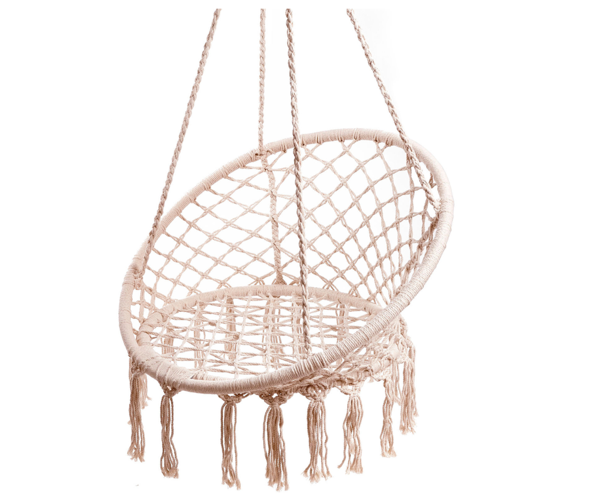 Ümar rippkiik Luaro 80 cm mugava istme ja seljatoega