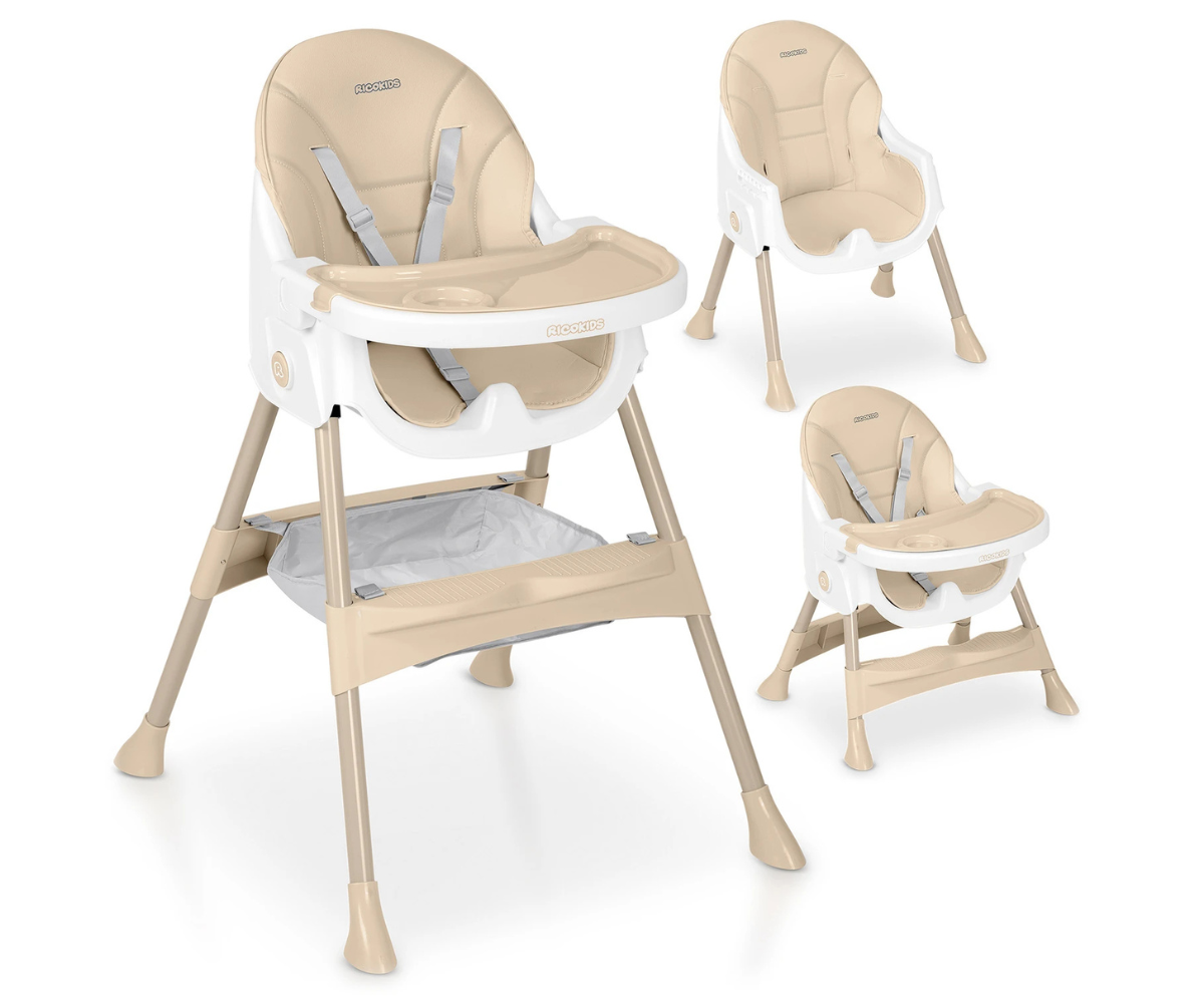 Ricokids Mani söötmistool turvaliseks ja mugavaks istumiseks