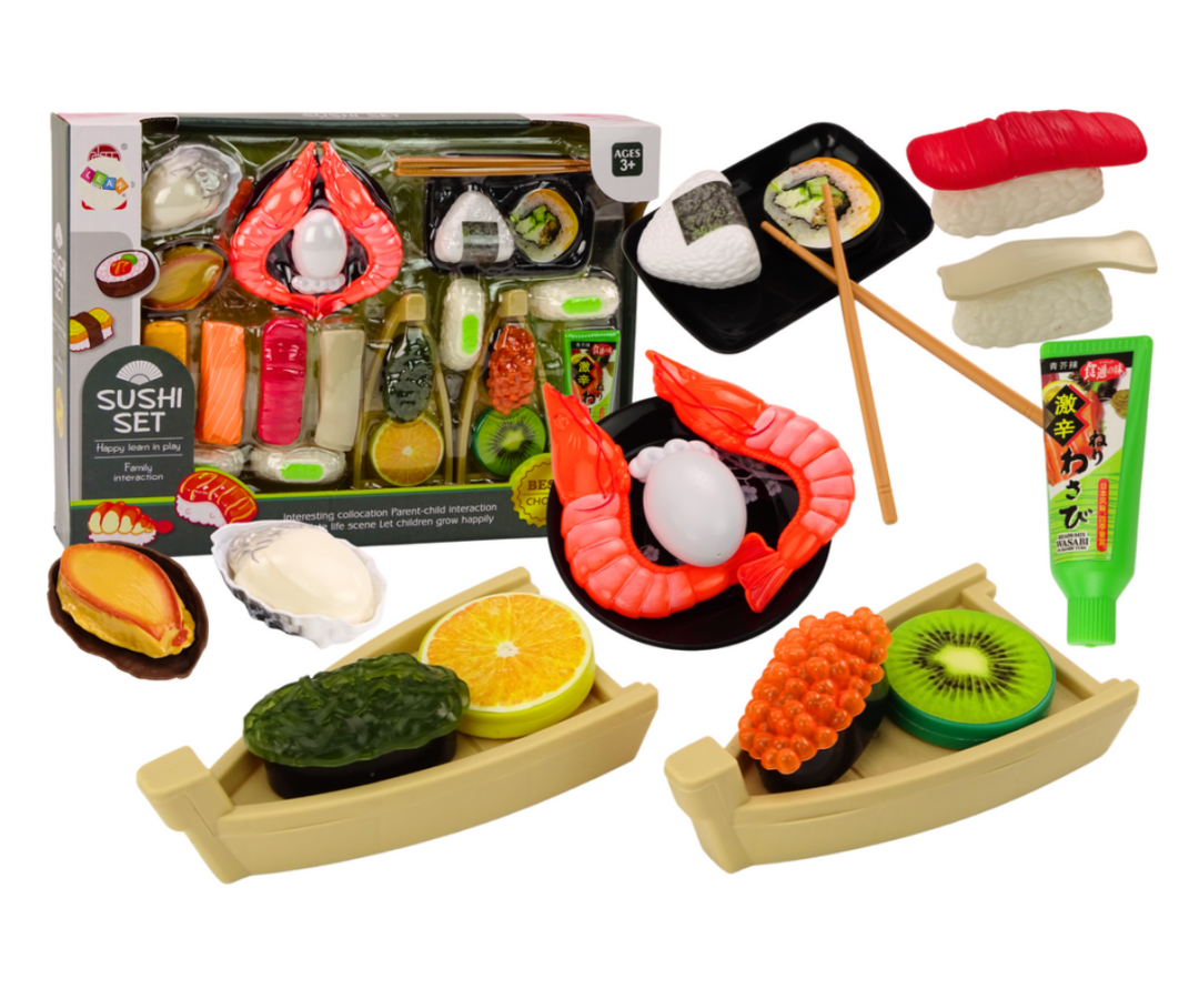 Sushi mängukomplekt lastele – 24-osaline