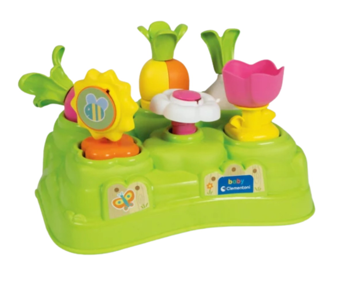 Laps paigutab värvilisi köögivilju õigetele kohtadele mängualusel