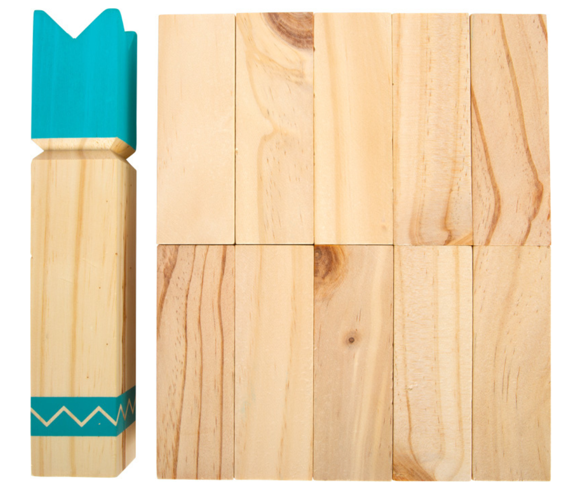 Puidust viskemäng Active detailvaade – kvaliteetne ja vastupidav puit