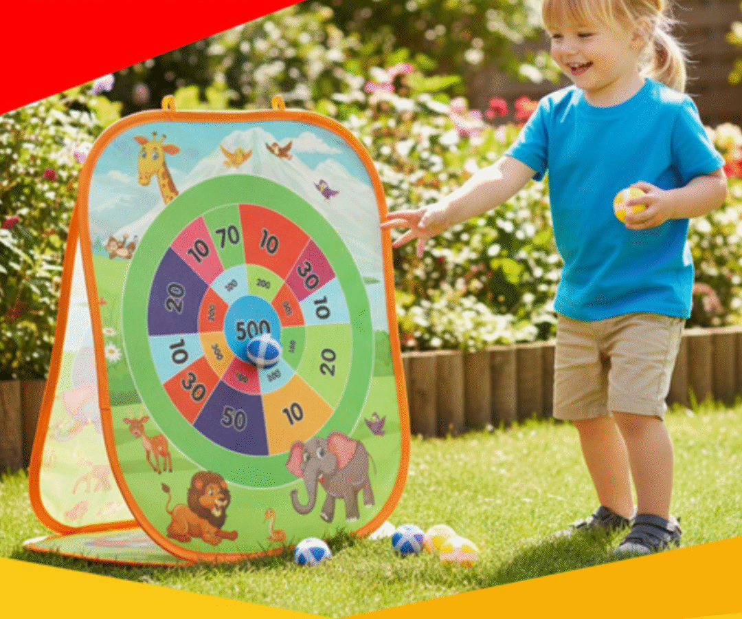 Ball Throw mäng arendab käe-silma koordinatsiooni ja motoorikat.