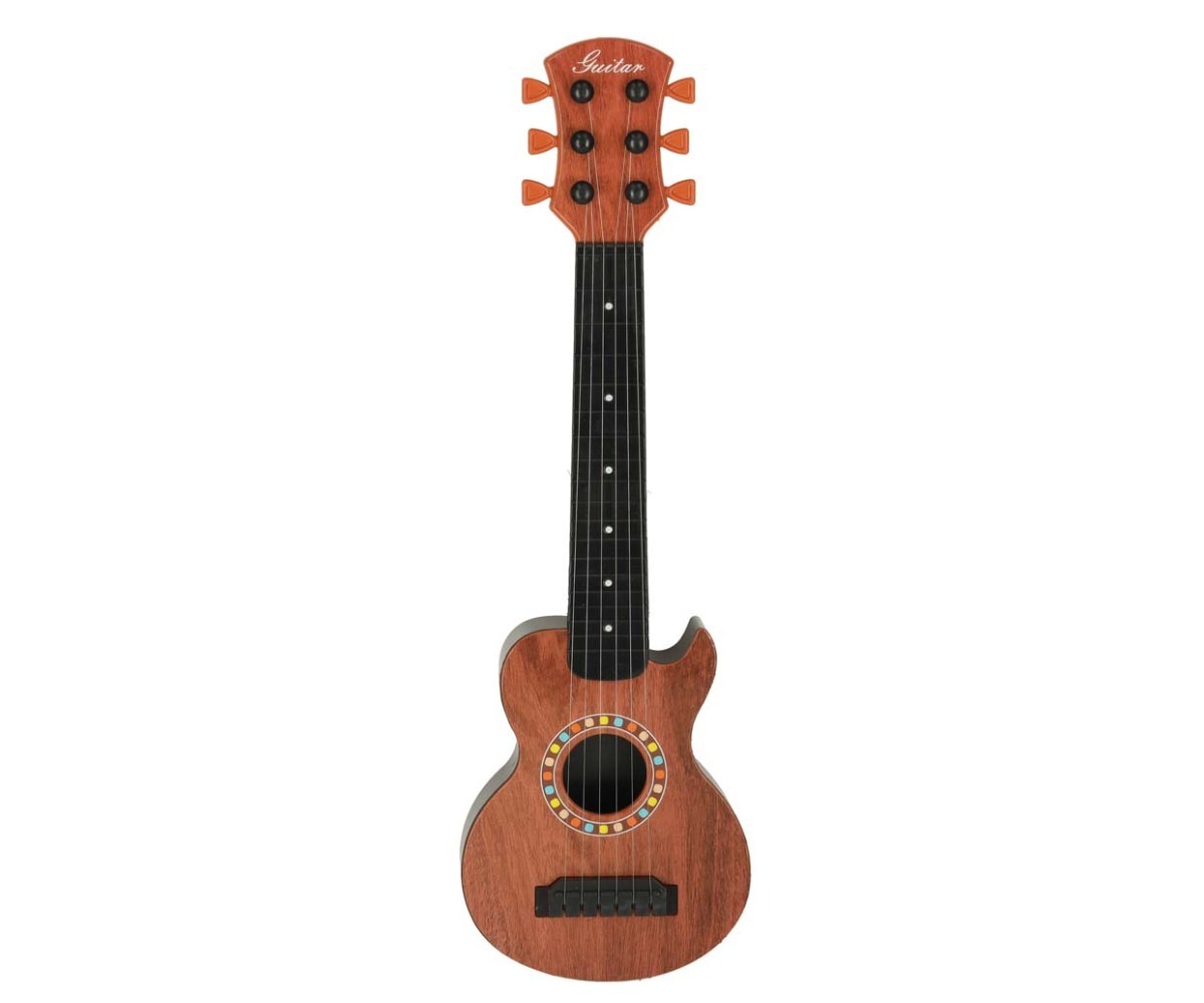 Laste klassikaline kitarr 6 keelt – (46,5cm) pealmine vaade.