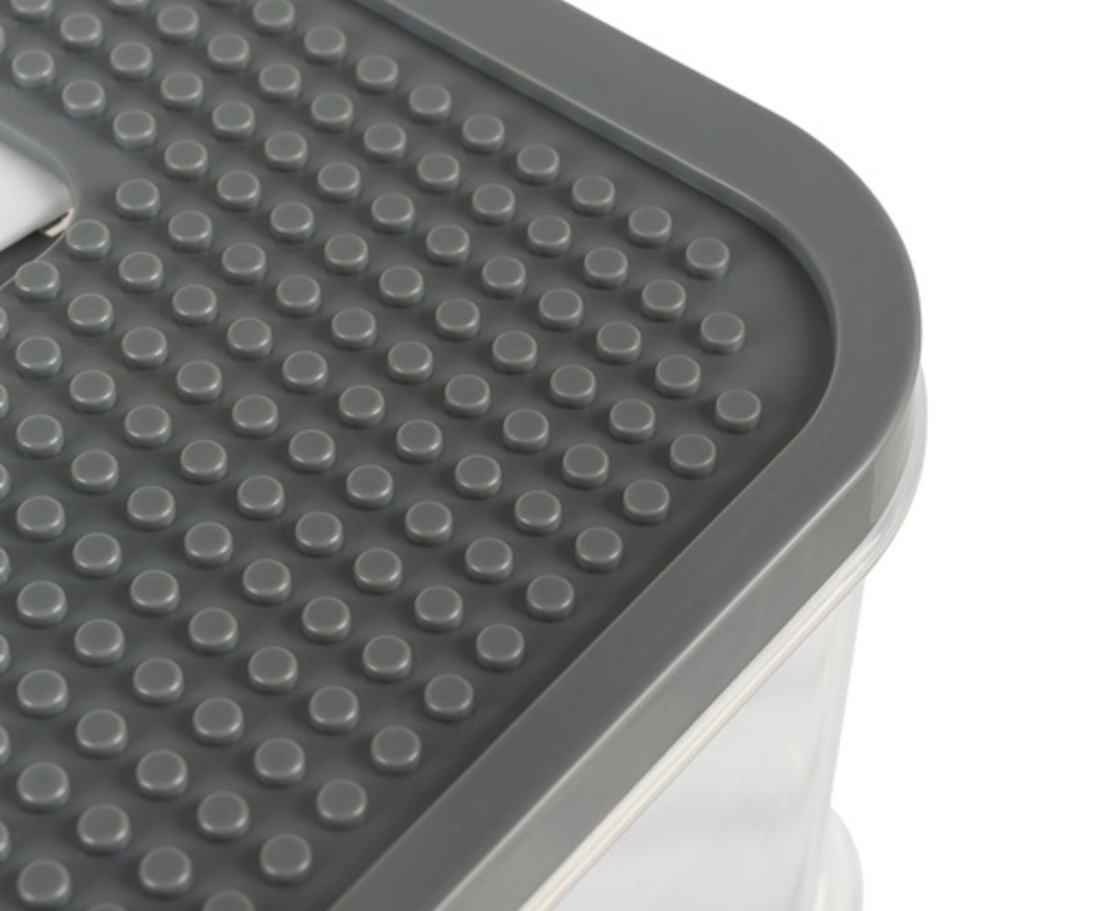 Klotsikasti 35L Kruzzel kaane tekstuur ja disain.